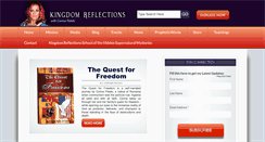 Desktop Screenshot of kingdomreflections.org